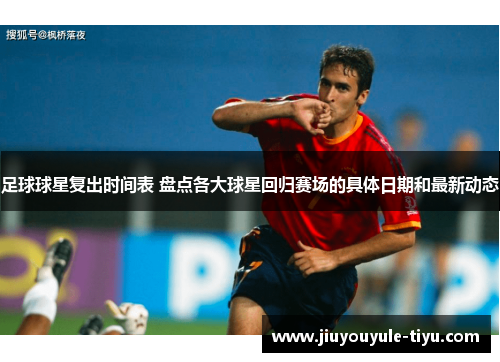 足球球星复出时间表 盘点各大球星回归赛场的具体日期和最新动态