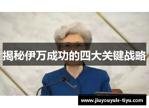 揭秘伊万成功的四大关键战略