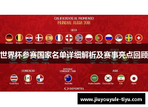 世界杯参赛国家名单详细解析及赛事亮点回顾